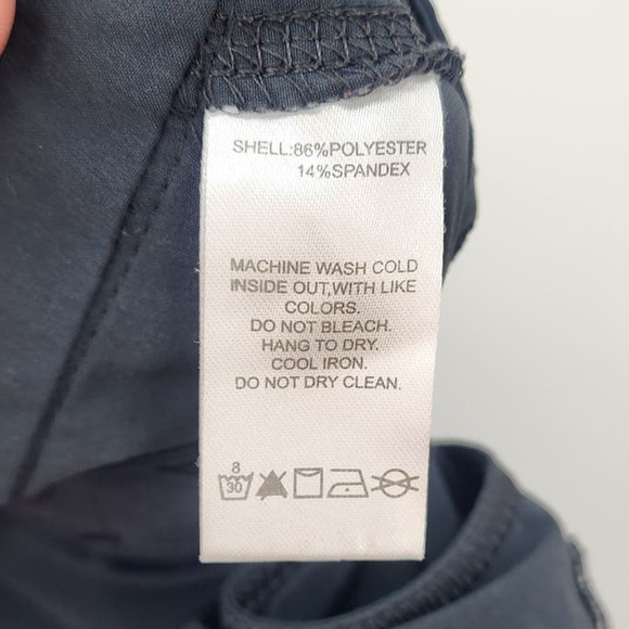 Alo‎ Crop Athletic Pants Comfort Lounge Athleisure Capri Black Size 8 - Picture 8 of 8